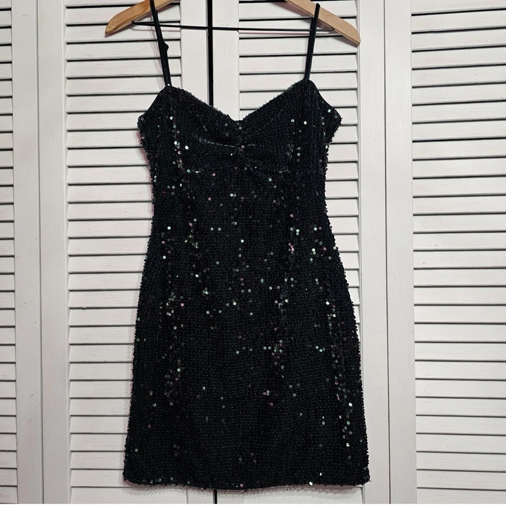 Zara -‎ Mini Sequin Dress
